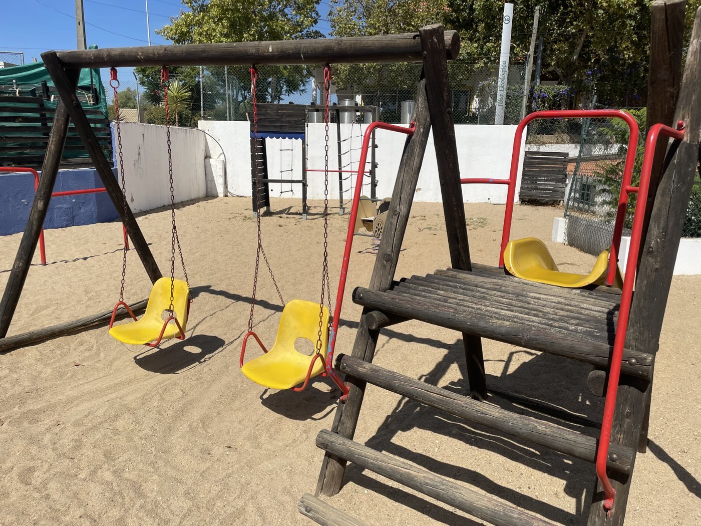 Children's playground at Camping Alvor